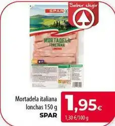 Spar Tenerife Spar - mortadela italiana lonchas oferta