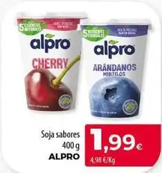 Spar Tenerife Alpro - soja sabores oferta