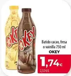 Spar Tenerife Okey - batido cacao, fresa o vainilla oferta