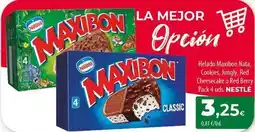 Spar Tenerife Nestlé - helado maxibon nata oferta