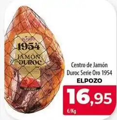 Spar Tenerife Elpozo - centro de jamon duroc serie oro 1954 oferta