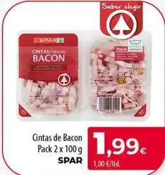 Spar Tenerife Spar - cintas de bacon oferta