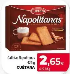 Spar Tenerife Cuétara - galletas napolitanas oferta