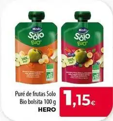 Spar Tenerife Hero - pure de frutas solo bio bolsita oferta