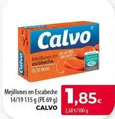 Spar Tenerife Calvo - mejillones en escabeche oferta