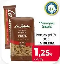 Spar Tenerife La isleña - pasta integral oferta
