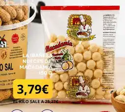 Sangüi La ibañesa nueces de macadamia oferta