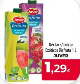 Spar Tenerife JUVER Néctar s/azúcar Exóticos Disfruta oferta