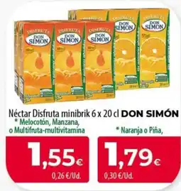 Spar Tenerife DON SIMÓN Néctar Disfruta minibrik oferta