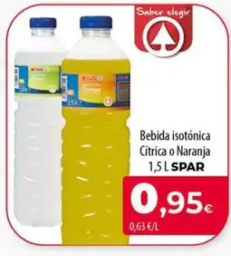 Spar Tenerife SPAR Bebida isotónica Cítrica o Naranja oferta