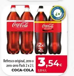 Spar Tenerife COCA-COLA Refresco original, zero o zero-zero oferta