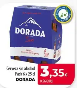 Spar Tenerife DORADA Cerveza sin alcohol oferta