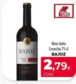 Spar Tenerife BAJOZ Vino tinto Cosecha oferta