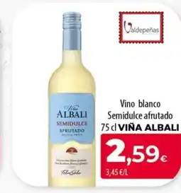 Spar Tenerife VIŇA ALBALI Vino blanco Semidulce afrutado oferta