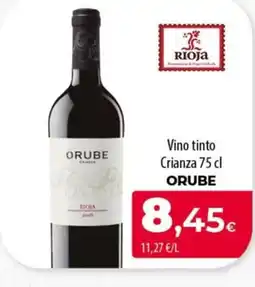 Spar Tenerife ORUBE Vino tinto Crianza oferta