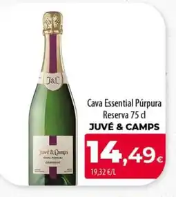 Spar Tenerife JUVÉ & CAMPS Cava Essential Púrpura Reserva oferta