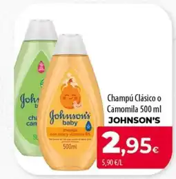 Spar Tenerife JOHNSON'S Champú Clásico o Camomila oferta