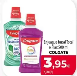 Spar Tenerife COLGATE Enjuague bucal Total o Plax oferta