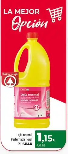 Spar Tenerife SPAR Lejía normal Perfumada floral oferta