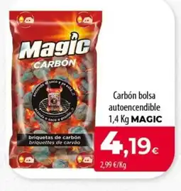 Spar Tenerife MAGIC Carbón bolsa autoencendible oferta