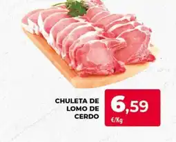 Spar Tenerife Chuleta de lomo de cerdo oferta