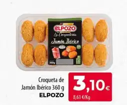 Spar Tenerife ELPOZO Croqueta de Jamón Ibéric oferta