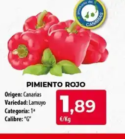 Spar Tenerife Pimiento rojo oferta