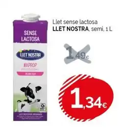 Condis LLET NOSTRA Llet sense lactosa oferta
