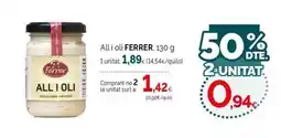 Condis FERRER Alli oli oferta