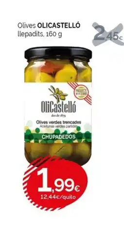 Condis OLICASTELLÓ Olives oferta