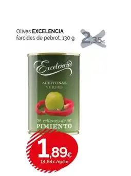 Condis EXCELENCIA Olives farcides de pebrot oferta