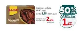 Condis ALBO Calamars en tinta oferta