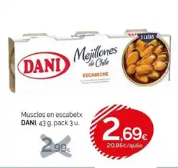 Condis DANI Musclos en escabetx oferta