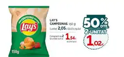 Condis LAY'S CAMPESINAS oferta