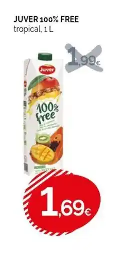 Condis JUVER 100% FREE tropical oferta