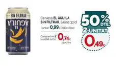 Condis EL ÁGUILA SIN FILTRAR Cervesa oferta