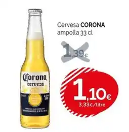 Condis CORONA Cervesa ampolla oferta