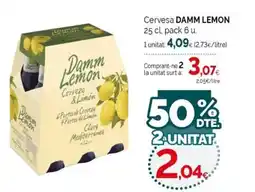 Condis DAMM LEMON Cervesa oferta
