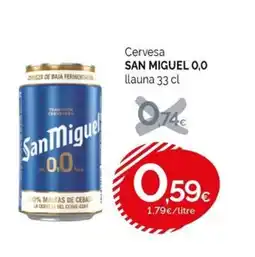 Condis SAN MIGUEL 0,0 Cervesa oferta