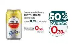 Condis AMSTEL RADLER Cervesa amb llimona oferta