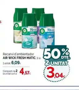 Condis AIR WICK FRESH MATIC Recanvi d'ambientador oferta