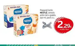 Condis NESTLÉ Preparat làctic, cereals amb mel o galeta oferta