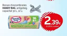 Condis HANDY BAG Bosses d'escombraries, antigoteig oferta