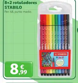 Alcampo STABILO 8+2 rotuladores oferta