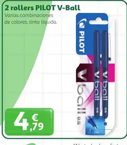 Alcampo PILOT 2 rollers V-Ball oferta