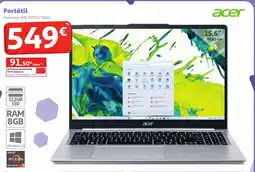 Alcampo ACER Portátil oferta