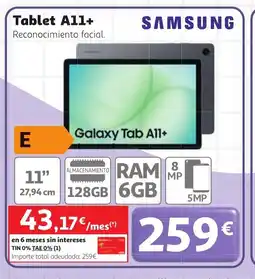 Alcampo SAMSUNG Tablet A1l+ oferta
