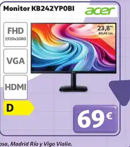 Alcampo ACER Monitor KB242YPOBI oferta