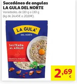 Alcampo LA GULA DEL NORTE Sucedáneo de angulas oferta