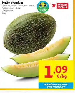 Alcampo Melón premium oferta
